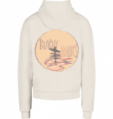 Beachy Moments Surfer Hoo - Cotton Box Hoody