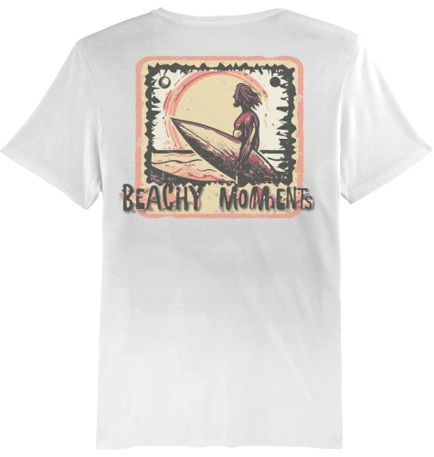 Beachy Moments Surfer Tee - Skater