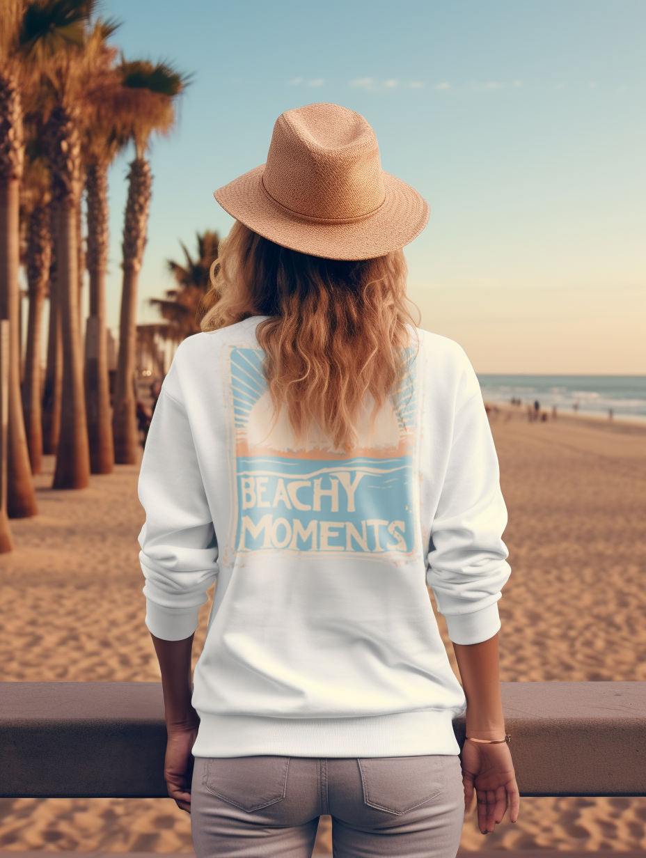 Beachy Moments Girly Tee - Matcher
