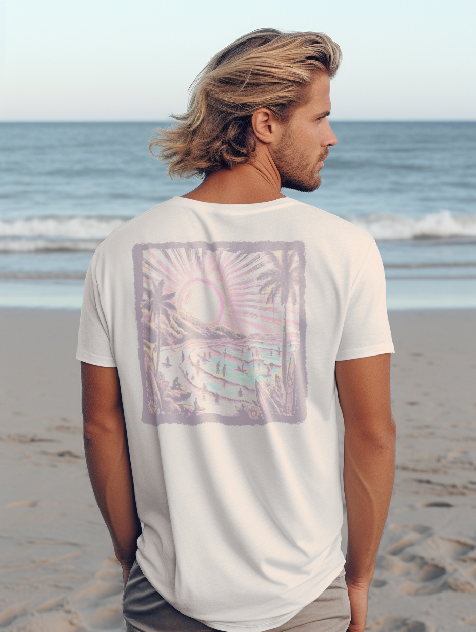 Beachy Moments Surfer Dreams - Unisex T-Shirt