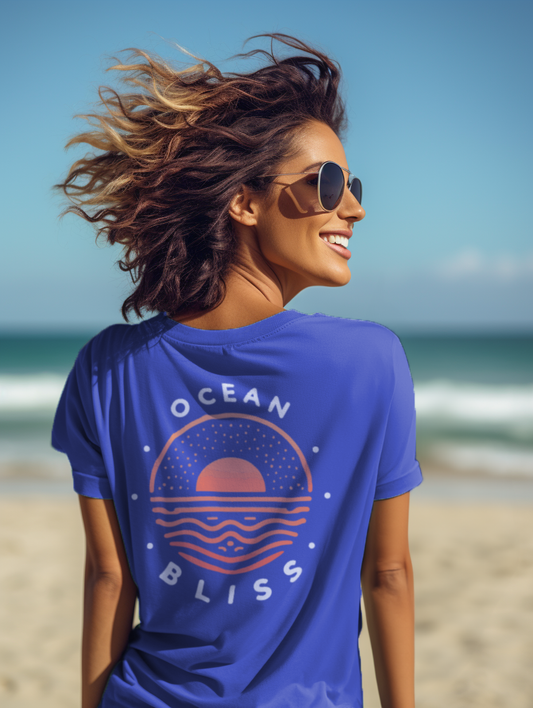 Ocean Bliss Tee  - Premium Organic Shirt
