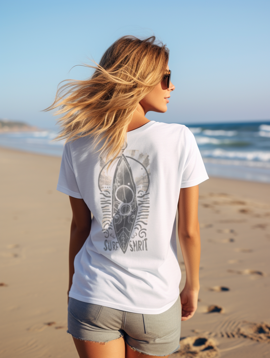 Surf Spirit Girly Tee - Expresser