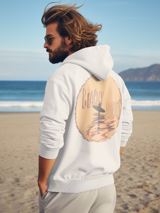 Beachy Moments Surfer Hoo - Cotton Box Hoody