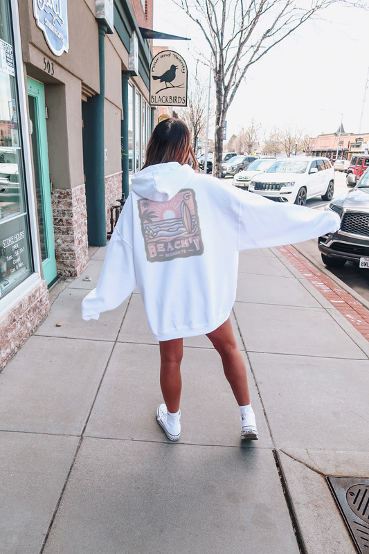 Beachy Moments - Cotton Box Hoodie